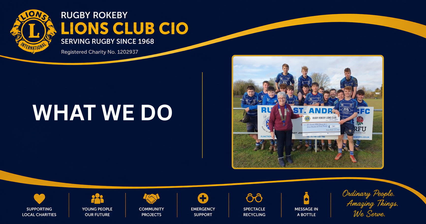 What we do